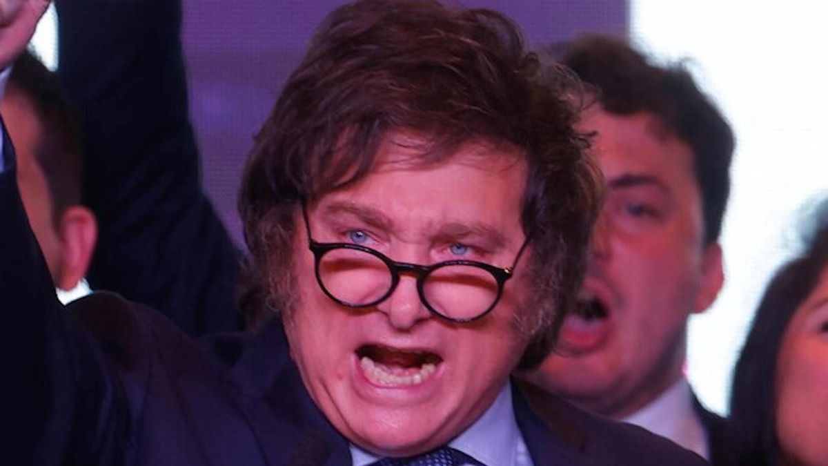 Javier Milei, el presidente que gobierna a los argentinos a los gritos.