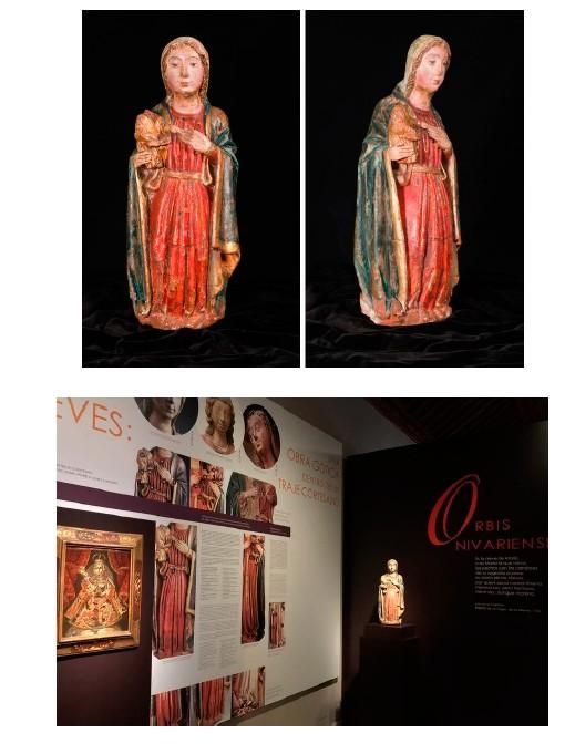 Facsímil de la imagen. Museo Camarín de La Virgen. Foto: Factum Foundation.
