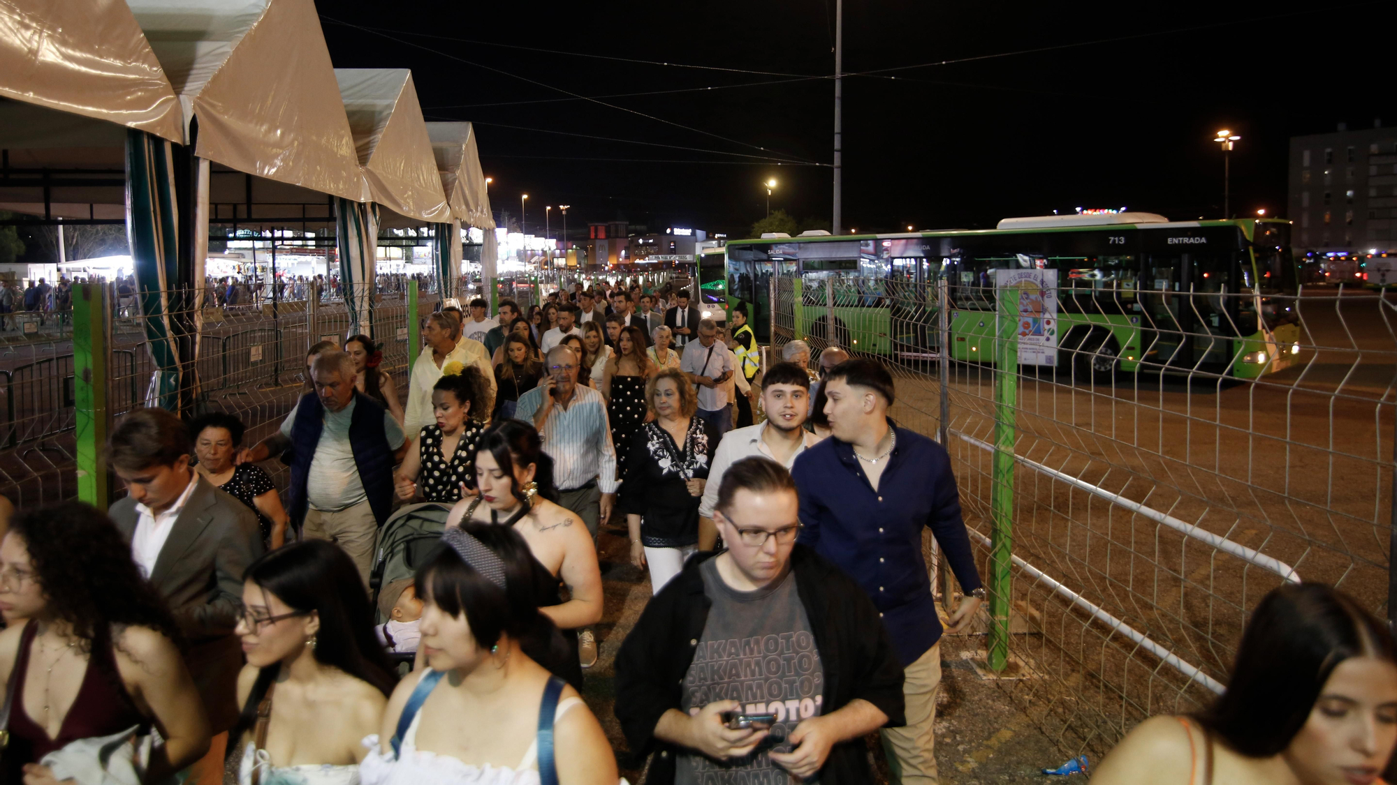 Comienzo de la feria 2026 y fuegos artificiales