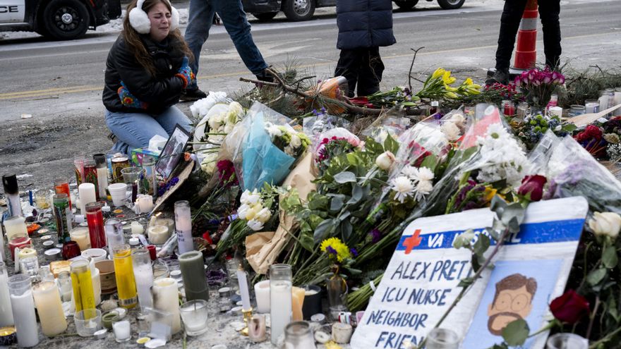 Indignación y solidaridad en Minneapolis para plantar cara al autoritarismo de Trump tras el último asesinato cometido por agentes federales