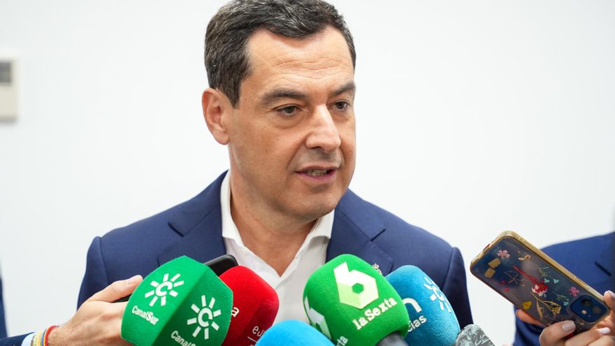 El presidente de la Junta de Andalucía, Juanma Moreno, en una fotografía de archivo