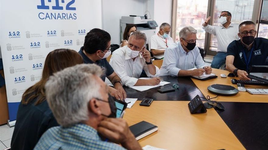 Reunión técnica sobre el avance del incendio en Tenerife, este lunes