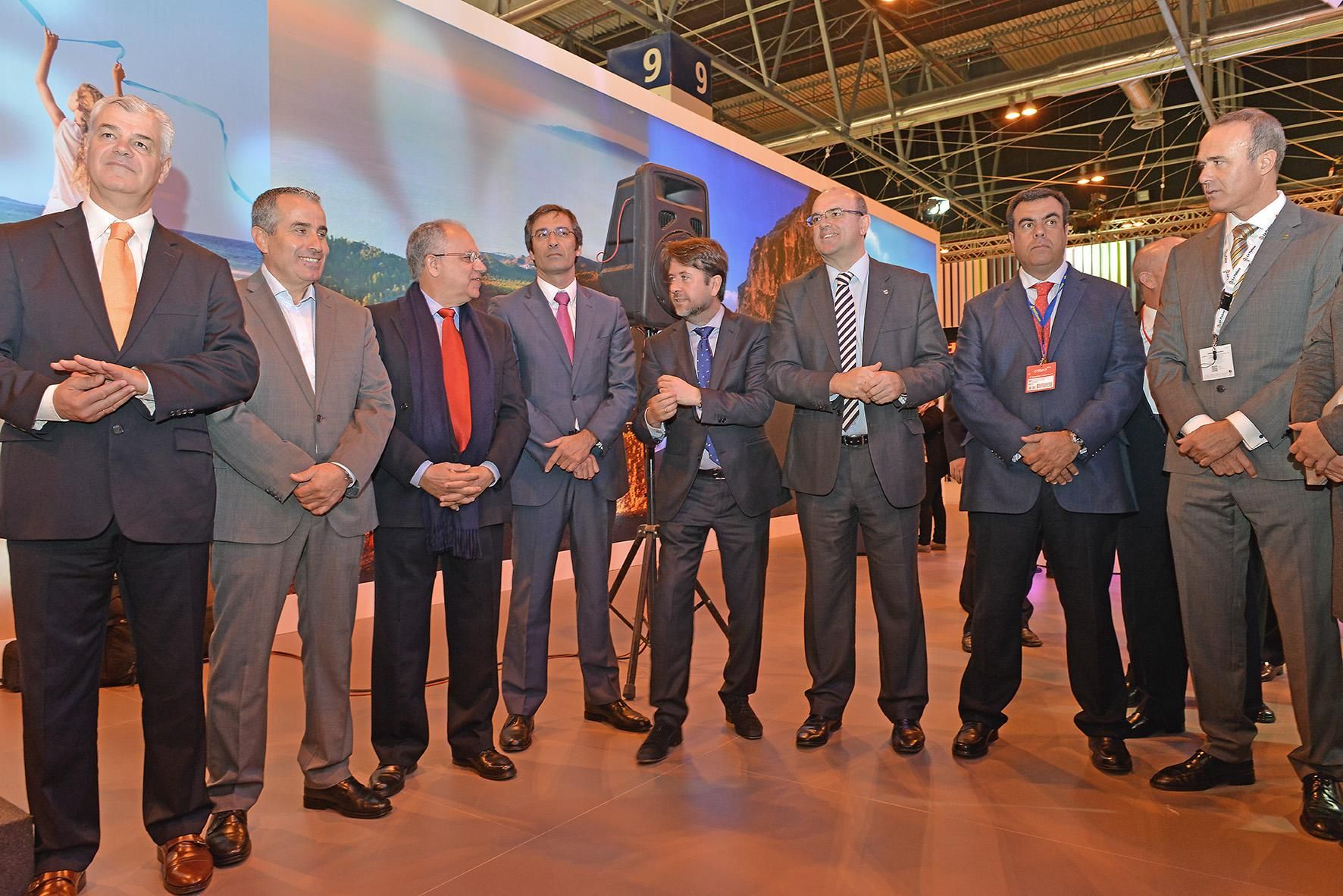 Presidentes de los  cabildos insulares en Fitur. Foto: Cabildo de Lanzarote