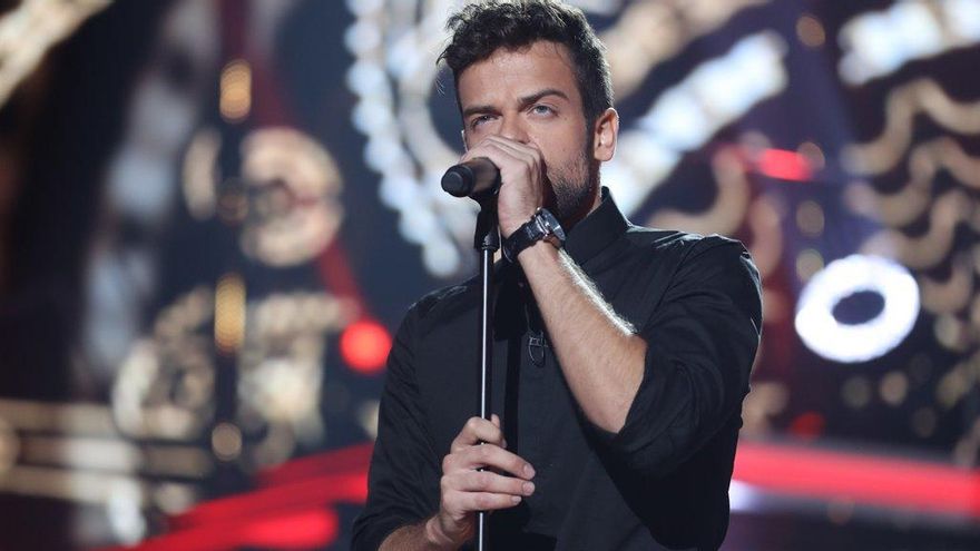 RIcky en su actuación