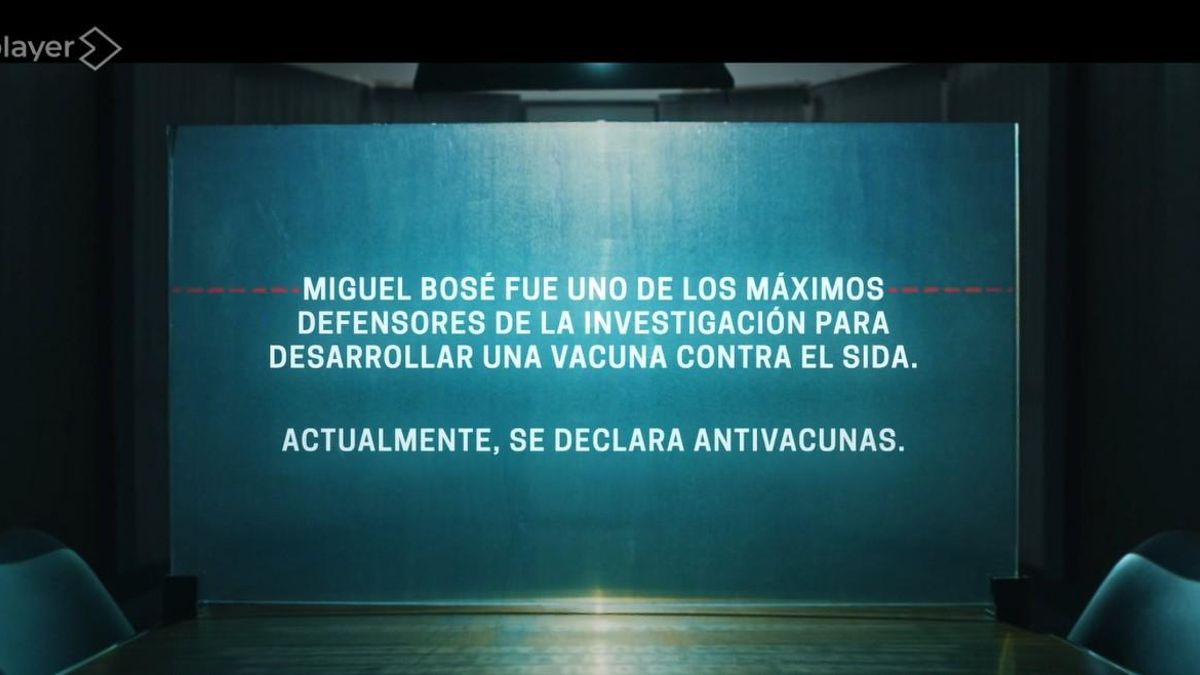 El final de 'Anatomía de...' sobre Miguel Bosé en laSexta