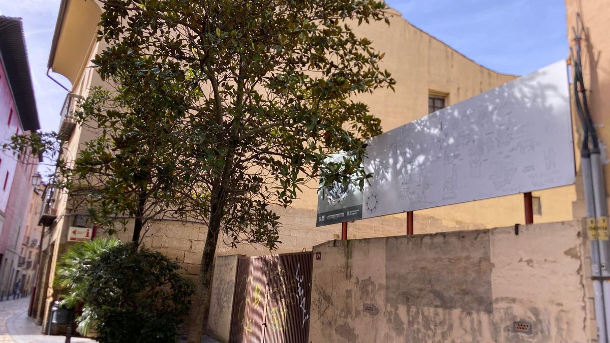 Solar de la calle Ruavieja de Logroño