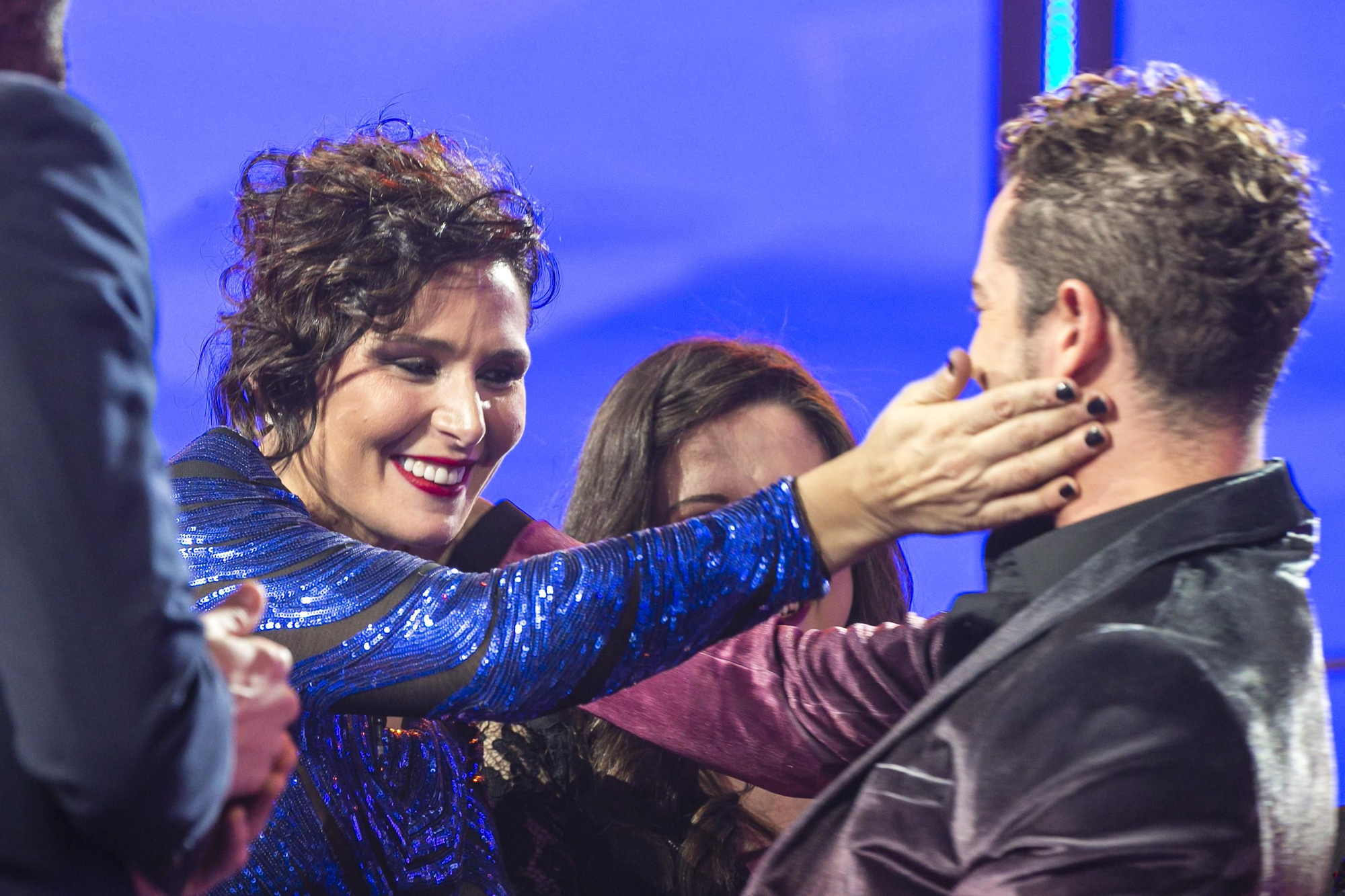 Rosa López y David Bisbal protagonizaron un nuevo reencuentro de OT 1