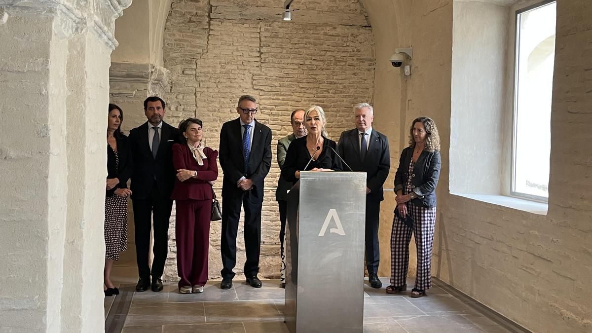 'El Signo Tangible', la exposición que muestra las tablas restauradas de la Iglesia de San Lázaro de Sevilla