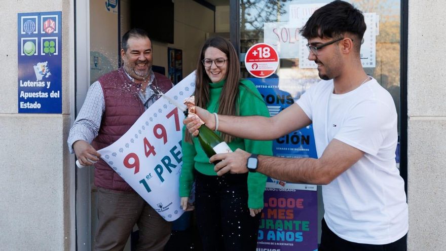 Toda Andalucía menos Huelva se lleva un pellizco del Gordo del Niño