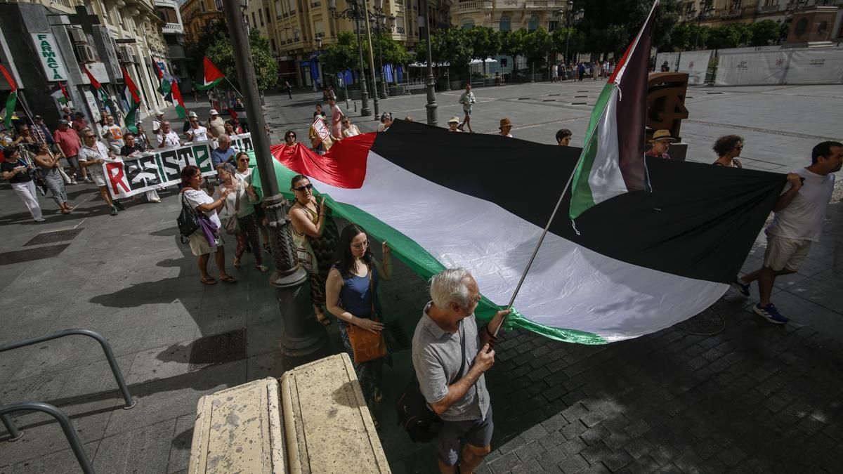 Manifestación solidaridad con Palestina