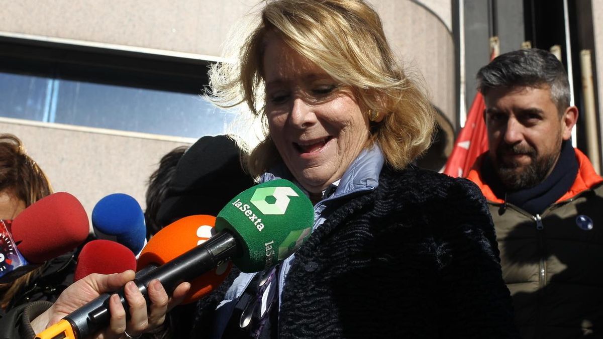 Esperanza Aguirre afirma que no le constan los seguimientos a políticos del PP y que Prada era "el más aguirrista"