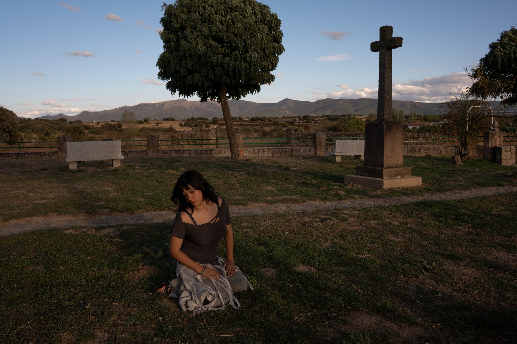 Cristina Len en una imagen promocional de su nuevo trabajo musical, 'Martiago'