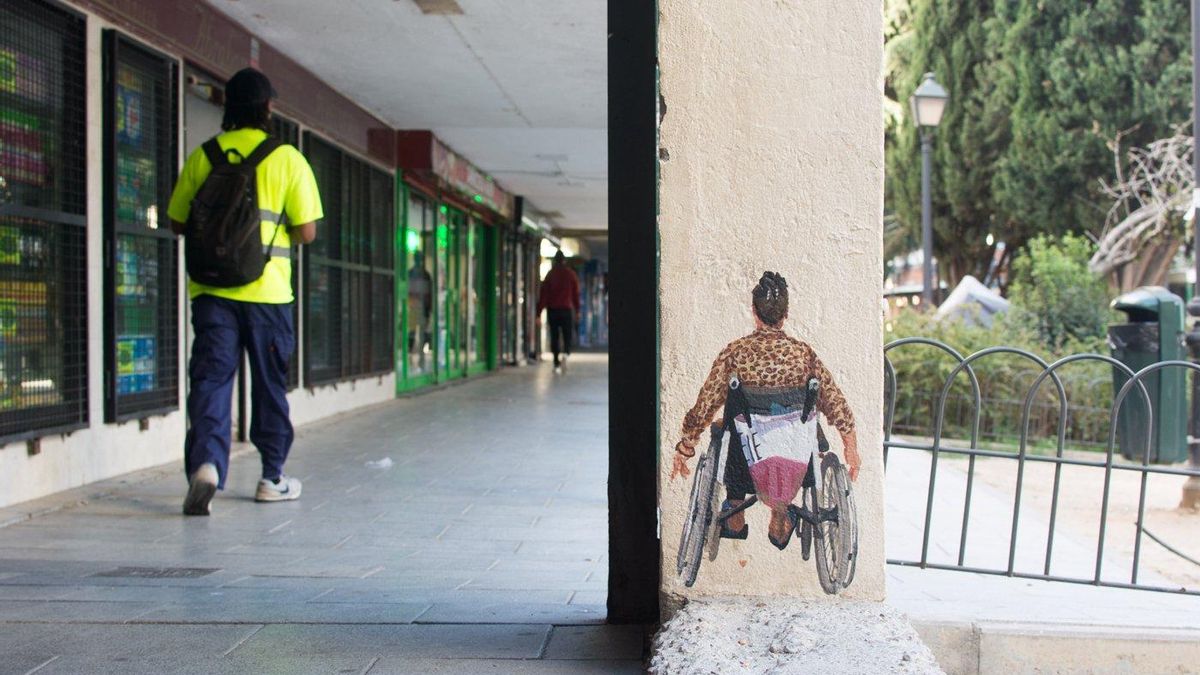 Uno de los retratos vecinales de HelenBur