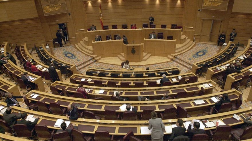 PLENO SENADO:Madrid. Vista general de un Pleno del Senado.EFE/RAMON CASTRO/Archivo