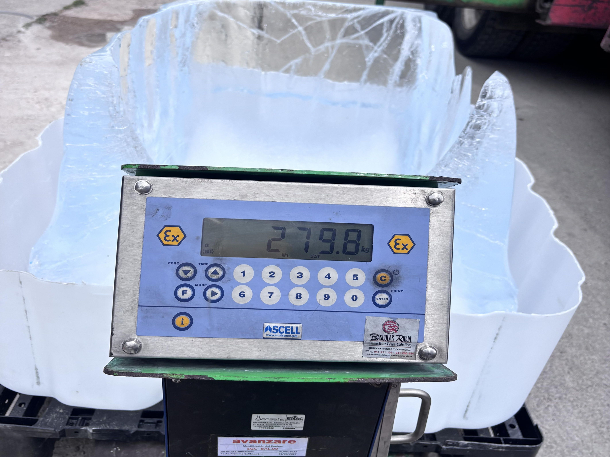 La Passivhaus ha conservado 279,8 kilogramos de hielo
