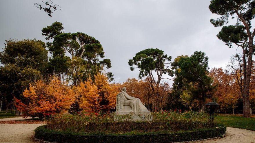 'Benito Pérez Buñuel' rueda en el Senado y la Residencia de Estudiantes de Madrid