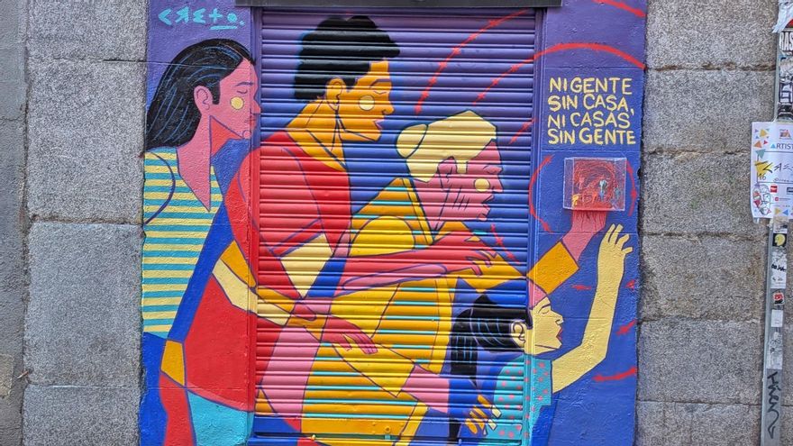 Una obra que denuncia la emergencia inmobiliaria gana Pinta Malasaña 2026, un festival marcado por la vivienda