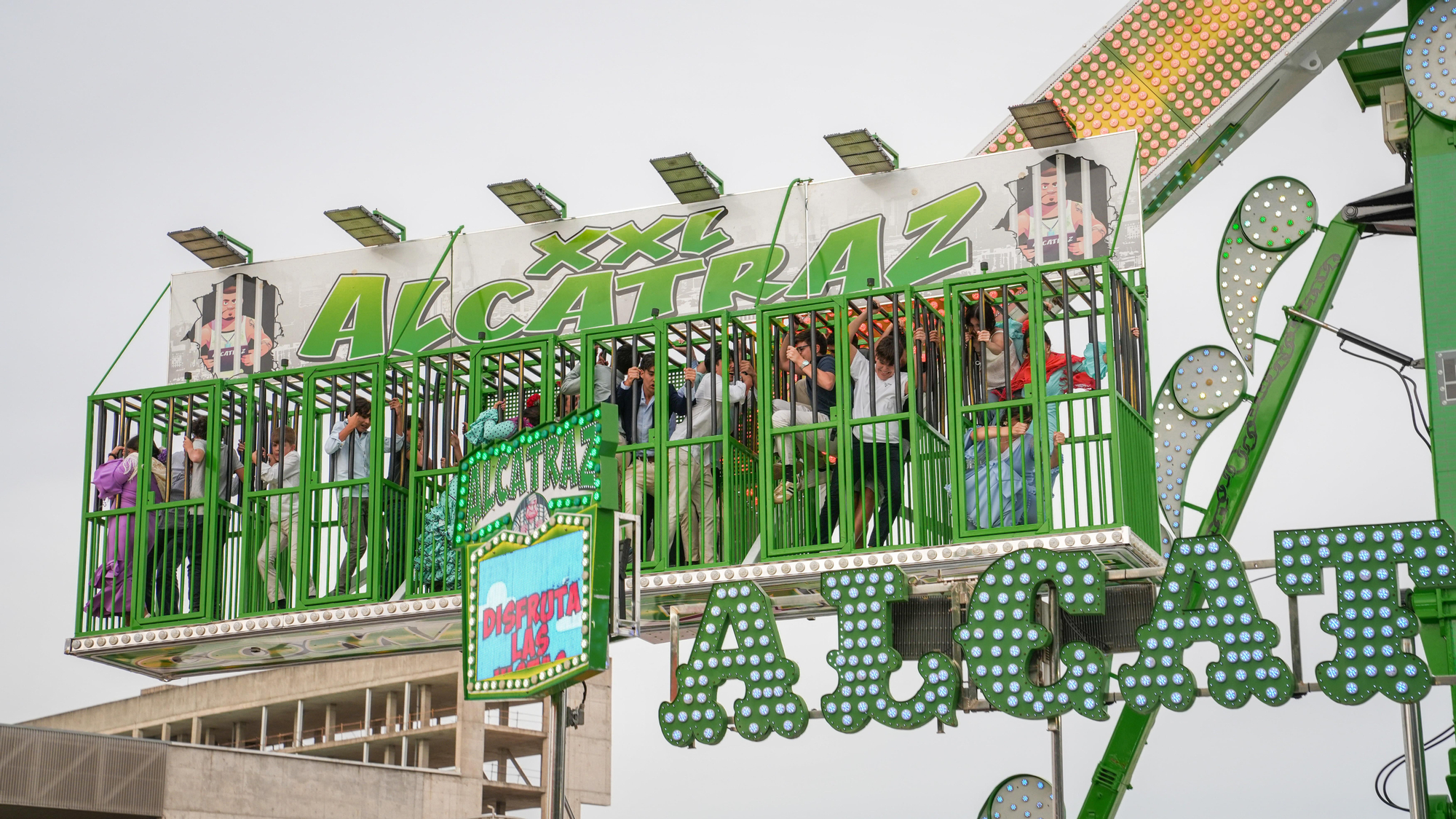 Ambiente del domingo de feria