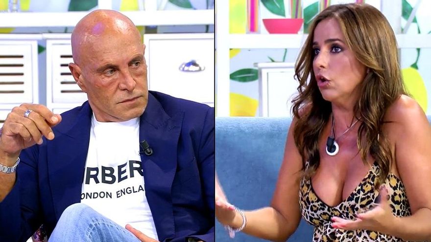 Kiko Matamoros y Carmen Alcayde se enzarzan por la inteligencia de Avilés: "¿Por qué me tienes que desprestigiar?"
