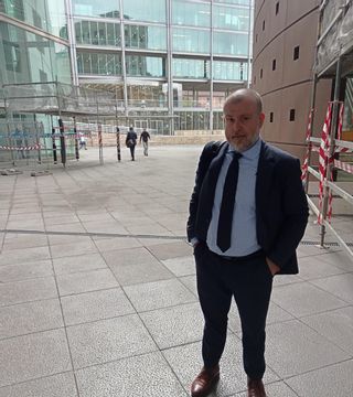 El abogado de la defensa, Luis González.