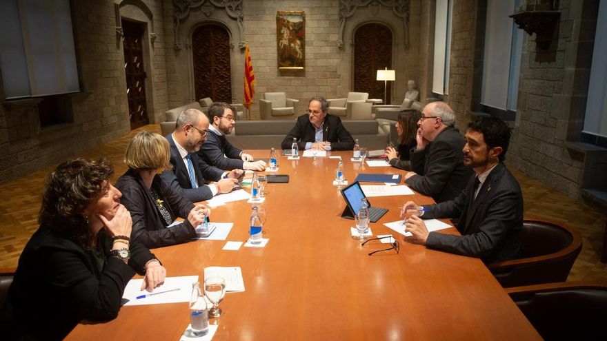 Torra decreta luto oficial en Cataluña y suspende los actos oficiales hasta el sábado