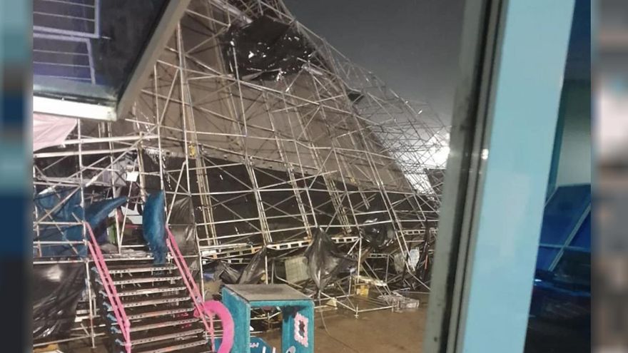 Heridos por el temporal en fiestas realizadas en el Hipódromo y en el Club GEBA