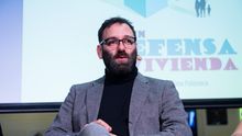 David Madden, autor de "En defensa de la vivienda", en una presentación en Fundación Telefónica