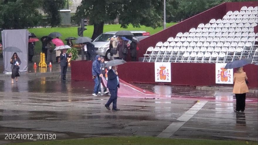 Cancelado el desfile aéreo del 12 de octubre en Madrid por lluvia