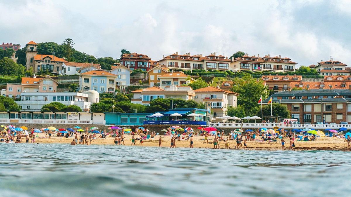 Playa de Comillas.