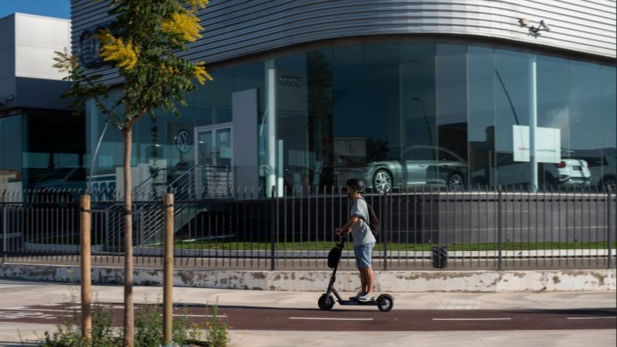 Carril bici del polígono industrial Les Comes d’Igualada