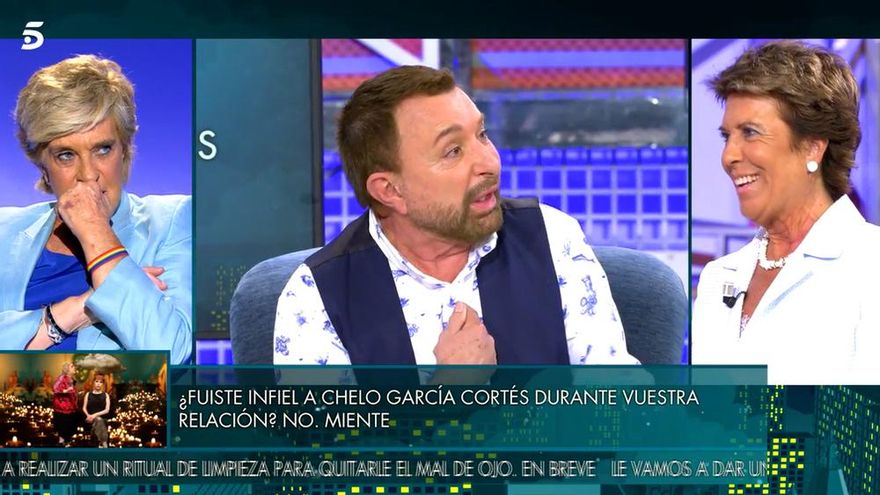 Parada saltó contra Conchita en el 'Deluxe' por los resultados del polígrafo: "¡Arregla el aparato o arréglate tú!"