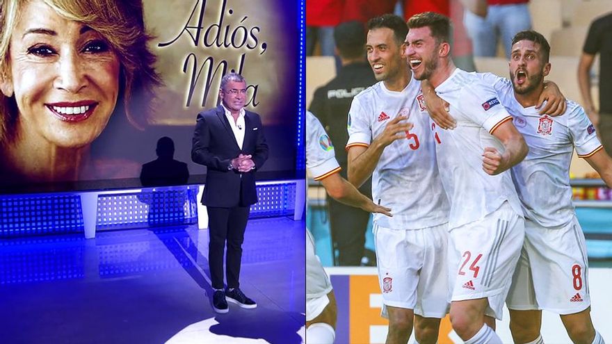 El homenaje de 'Sálvame' (23.1%) a Mila Ximénez y la goleada de España (52.8%) disparan la tarde de Telecinco