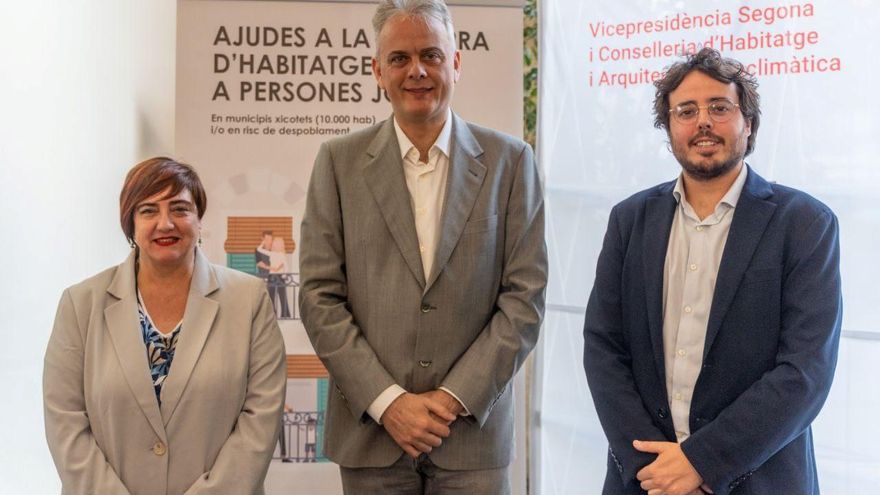 La Generalitat Valenciana financiará a los menores de 35 años hasta 10.000 euros en la compra de una vivienda en un municipio pequeño