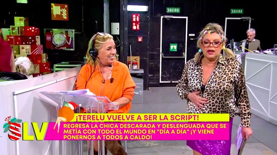 'Sálvame' (11.4% y 13.4%) lidera sin alardes bajo la dirección de Carmen Borrego