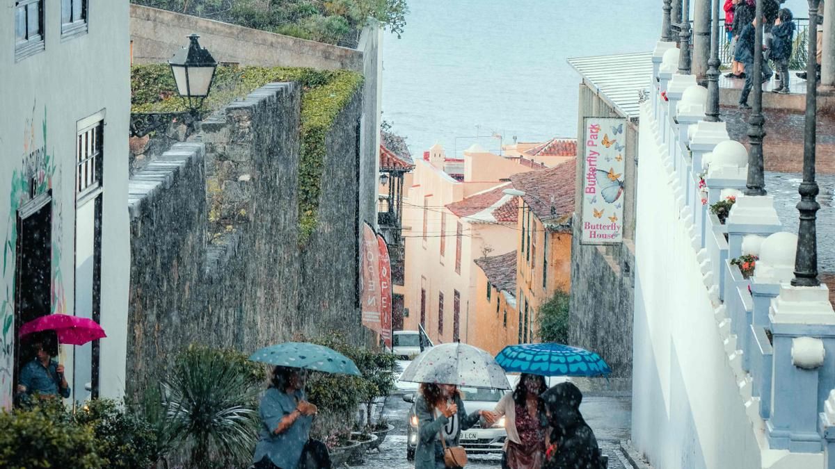 Lluvias débiles en el norte de Canarias este viernes, con temperaturas al alza en Gran Canaria y Tenerife