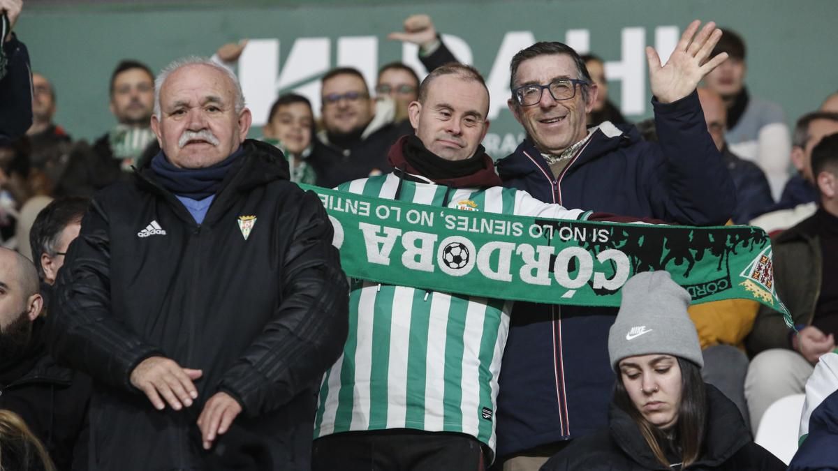 Grada Blanquiverde del Córdoba CF - Real Valladolid CF
