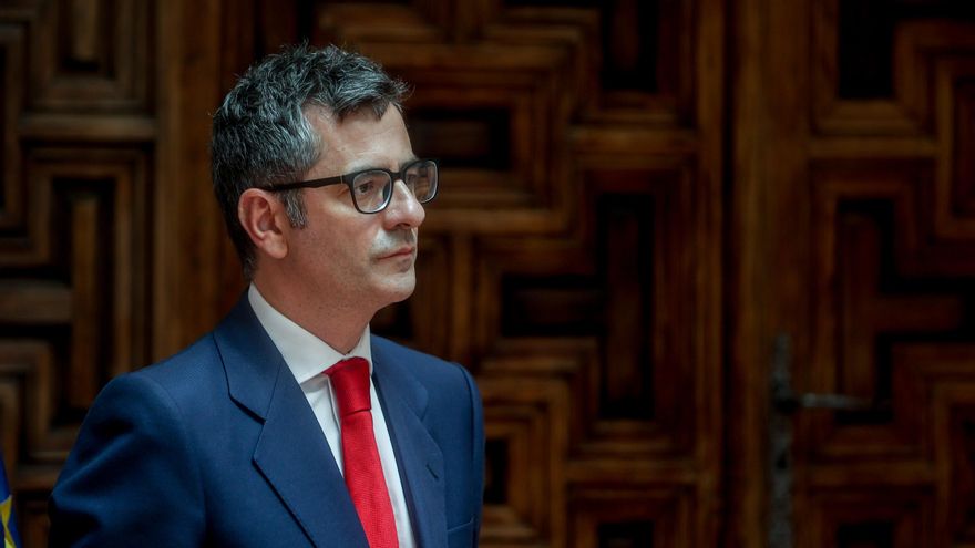 El ministro de la Presidencia, Félix Bolaños