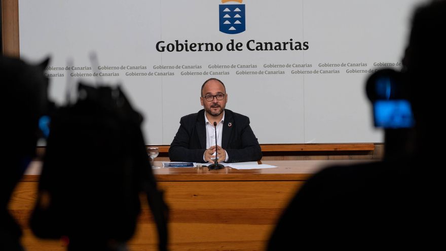José Antonio Valbuena, consejero de Transición Ecológica, Lucha contra el Cambio Climático y Planificación Territorial del Gobierno de Canarias.