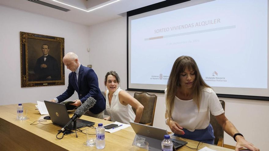 Navarra estrena el sorteo de viviendas protegidas de alquiler: "Cambia las reglas del juego para llegar a más gente"