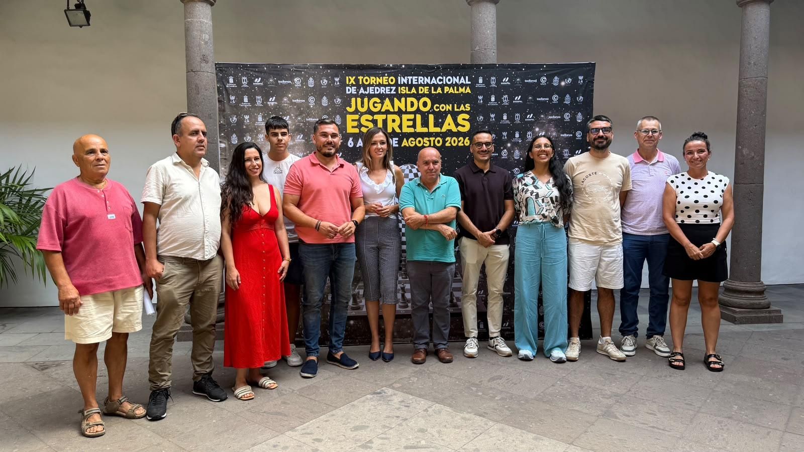Presentación del  IX Torneo Internacional de Ajedrez Isla de La Palma.