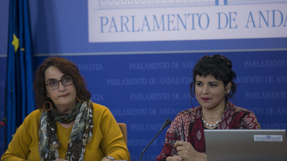 Ángela Aguilera y Teresa Rodríguez, en una foto de archivo