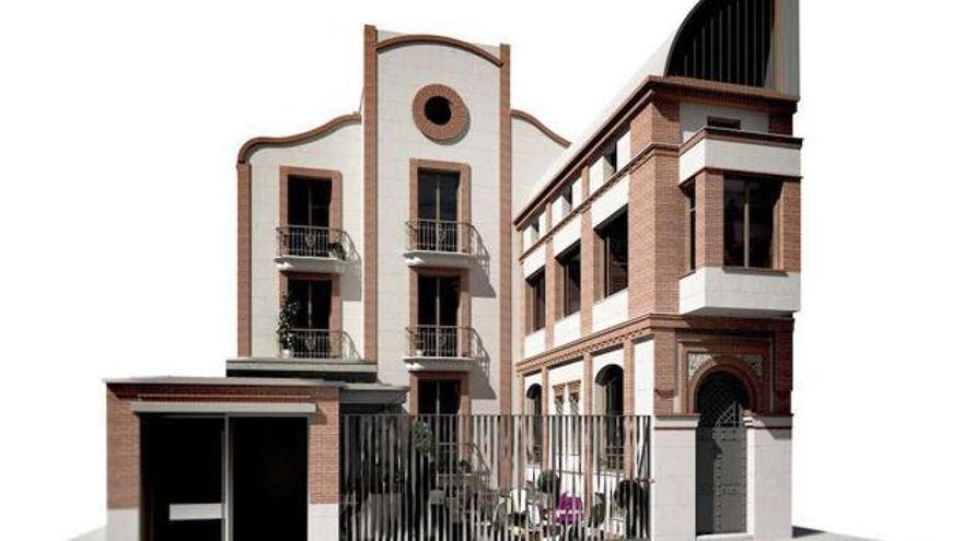 Proyecto de restauración de Villa Julia, una de las viviendas que sonaban para albergar el museo.