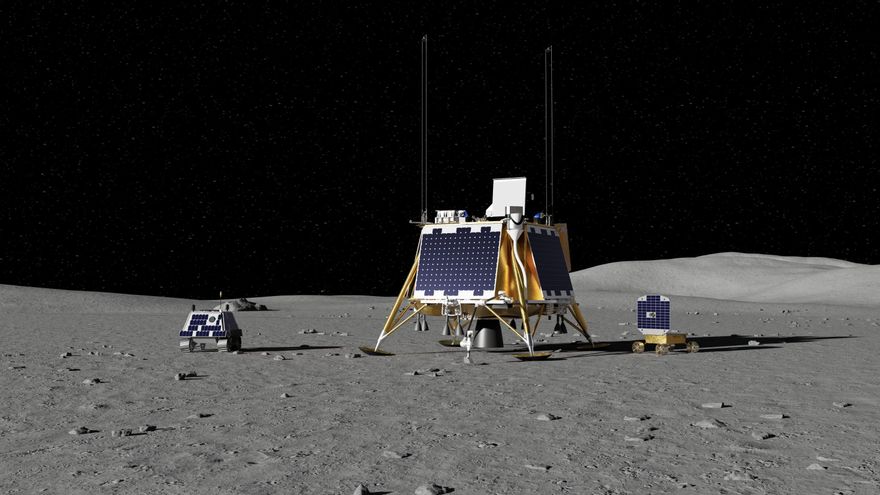 Así será la misión que la NASA lanzará en 2029 con dos rovers y un brazo robótico en la Luna