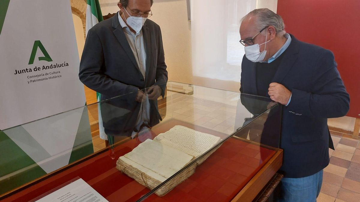 Estrella en el Archivo Histórico Provincial