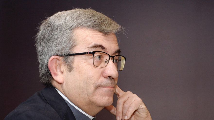 El obispo auxiliar de Valladolid y secretario general de la Confederación Episcopal Española, Luis Argüello. EFE/ Nacho Gallego/Archivo