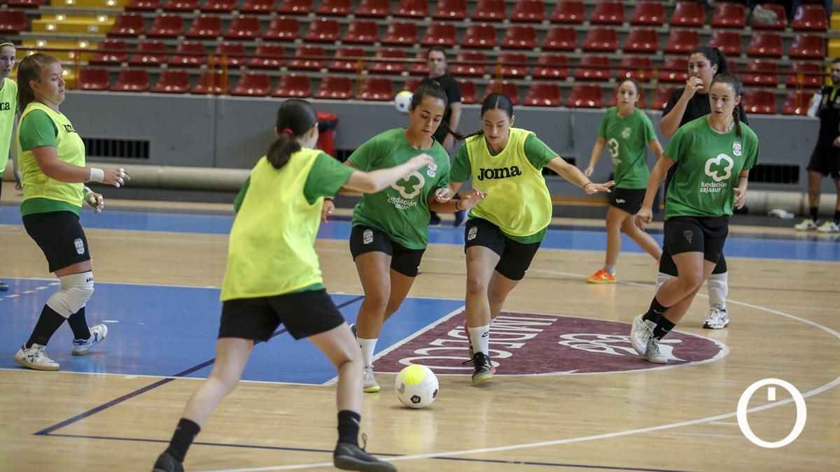 Entrenamiento del Deportivo Córdoba