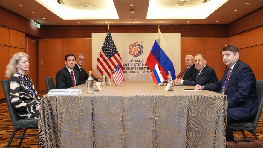 Rubio dice que puede haber "avances" sobre Ucrania tras mantener una reunión con Lavrov