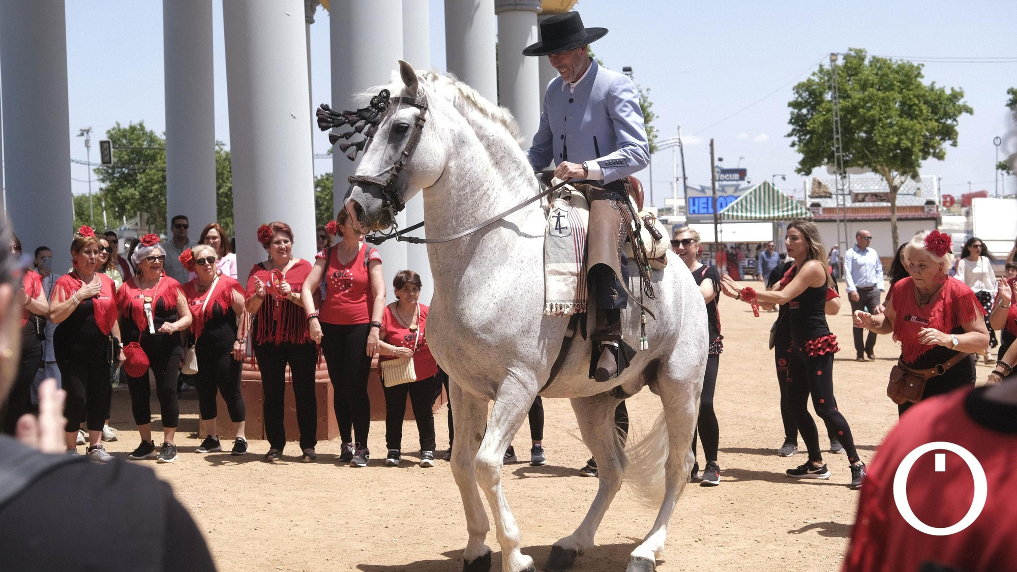 Ambiente de jueves en la feria de Córdoba.