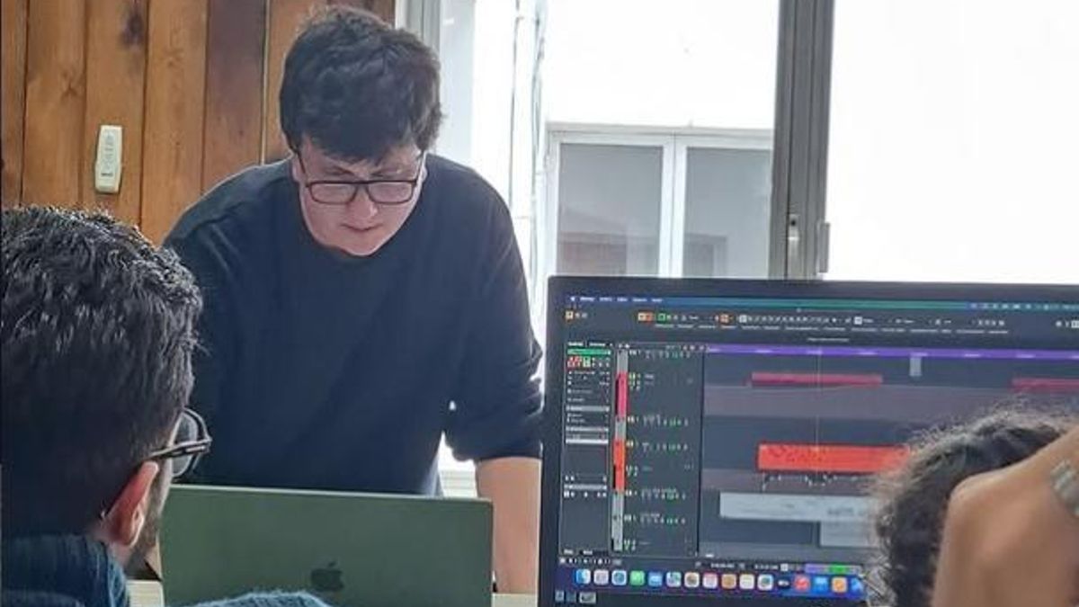 Una imagen de las primeras jornadas de Sonología en Córdoba.