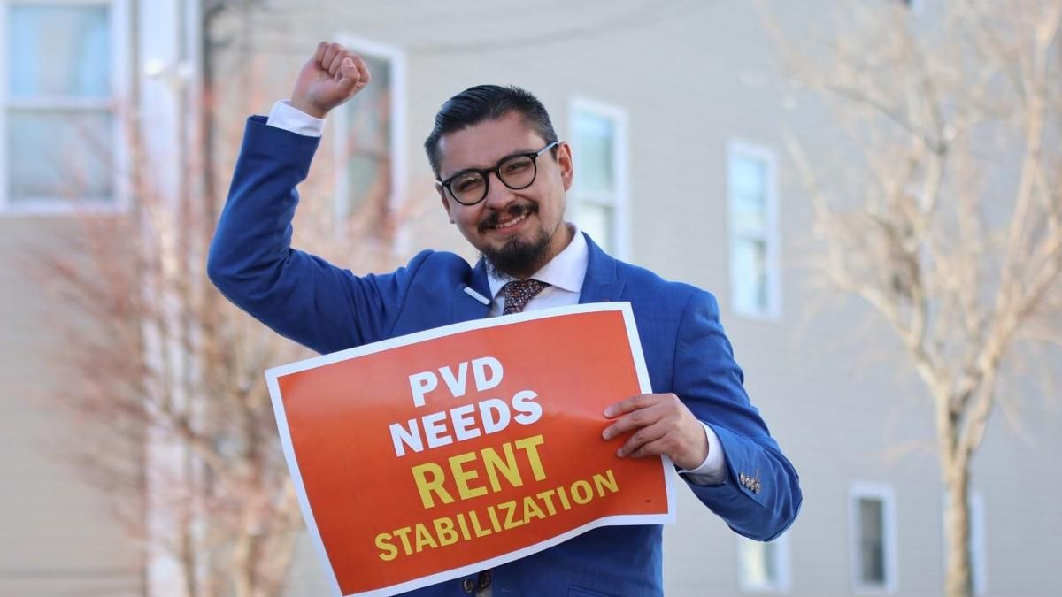 El candidato demócrata a la alcaldía de Providence (Rhode Island), David Morales.